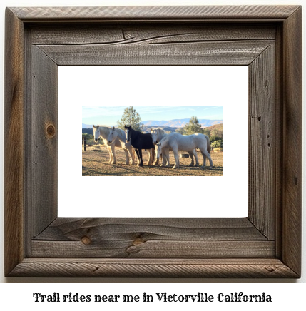 trail rides near me in Victorville, California